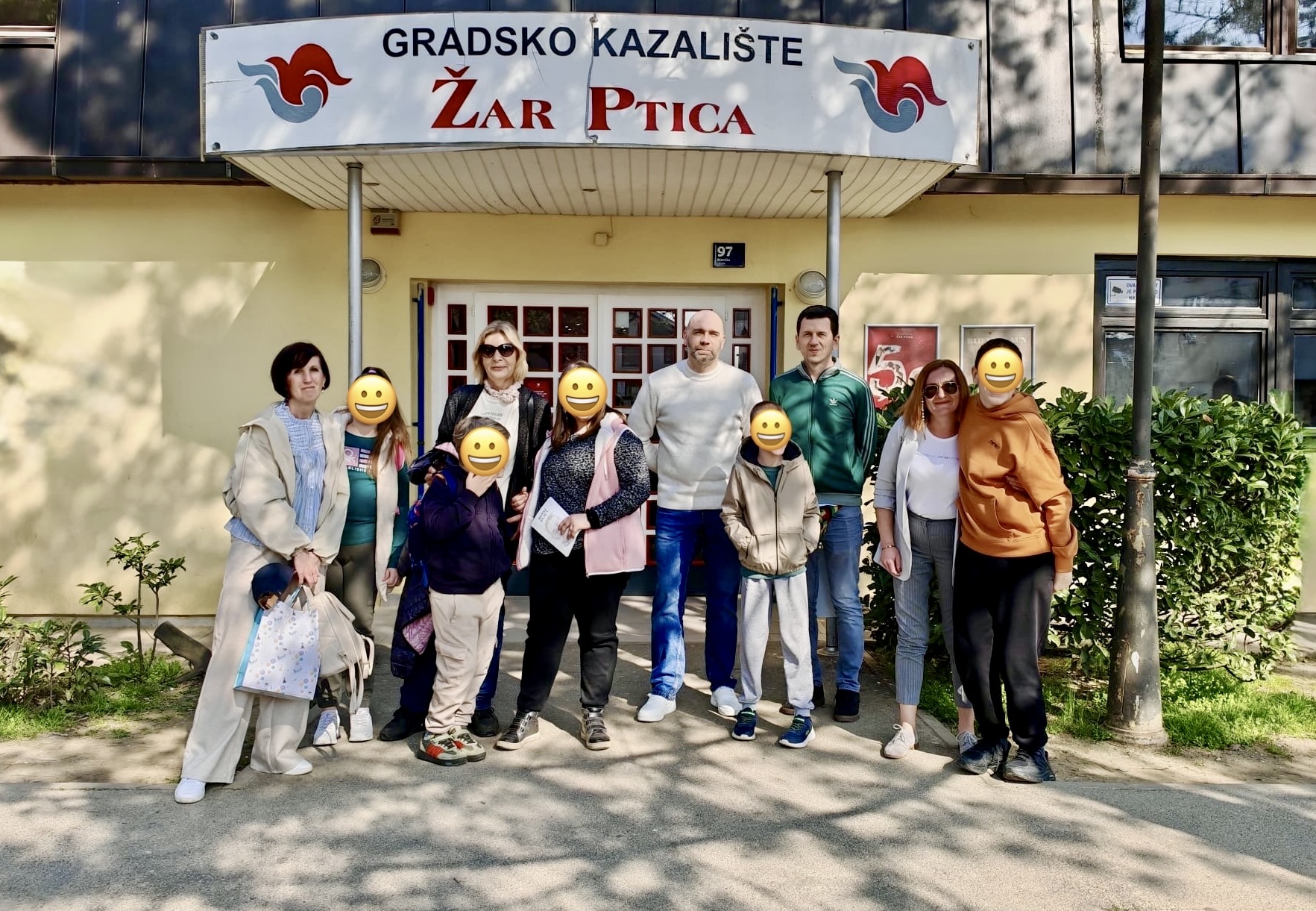 Uživali smo u inkluzivnoj predstavi „Bijeli klaun“ u kazalištu “Žar ptica”